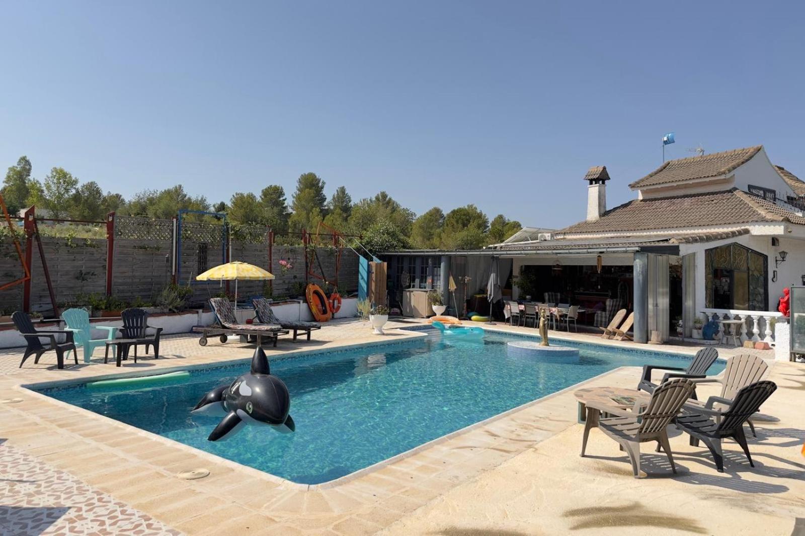 El Refujio Maison Independante Avec Vraie Piscine Privee Au Sel Chauffee Pas De Chlore * Turís